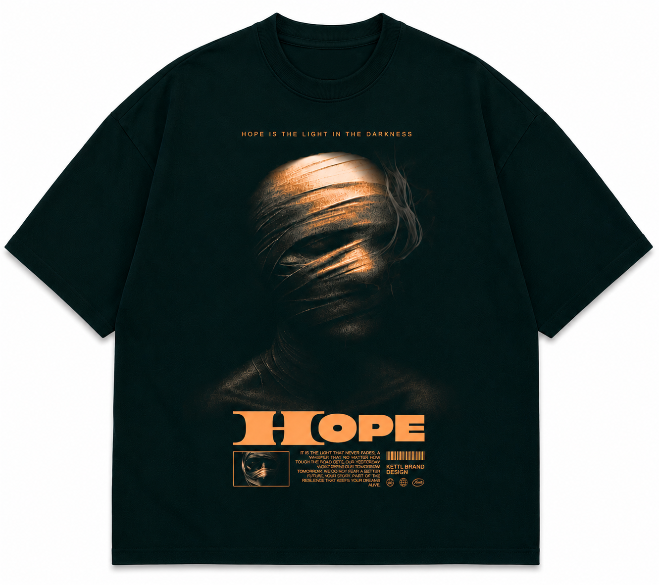 Hope Is the Light Oversized Tee – Drip Streets (Copy)